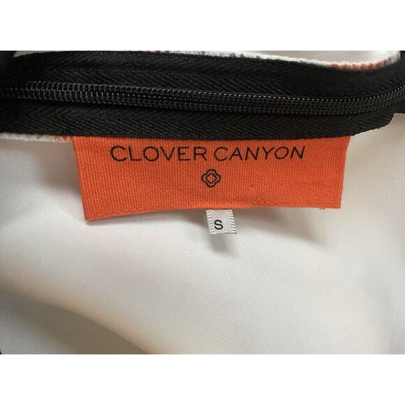 Clover Canyon Henna Print Dress Bodycon Neoprene Scuba Sheath Shiva Hind… - Picture 12 of 13